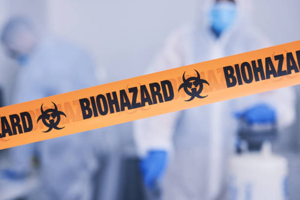 Professional Blood Cleanup technician working in McChord AFB, WA